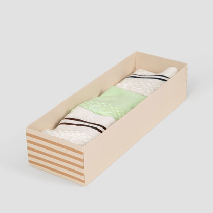 Mixed Pattern Ankle Grip Sock Bundle - Flat Lay in Wooden Box | Your Reformer