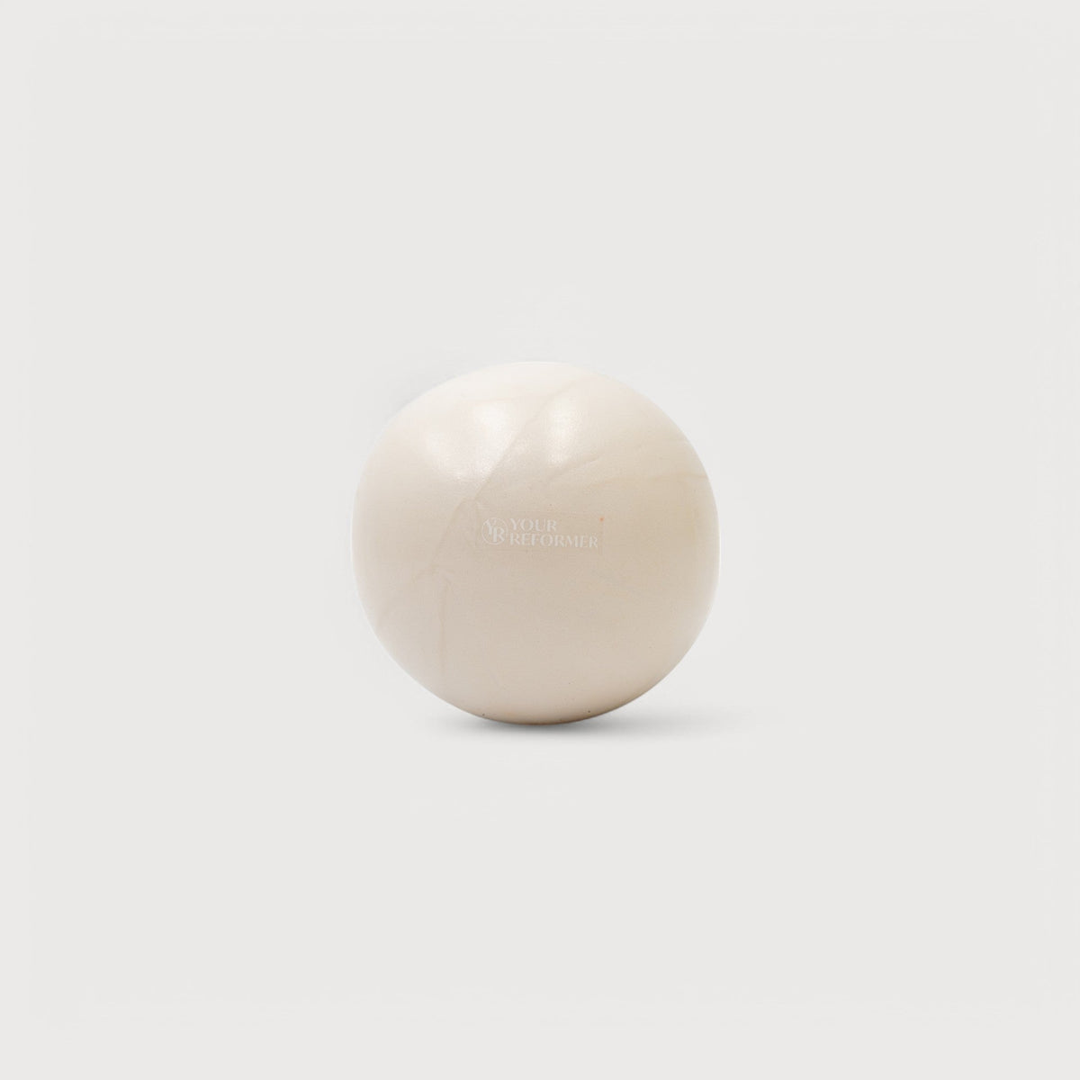 Beige Soft Pilates Ball - Product View | Your Reformer