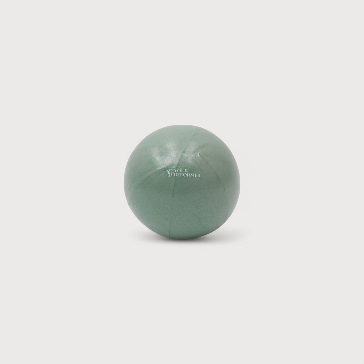 Sage Green Pilates Ball - Product View | Your Reformer