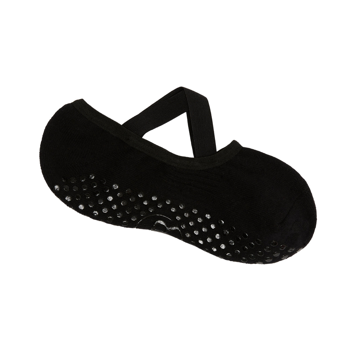 Black Ballet Grip Socks - Side Profile | Your Reformer