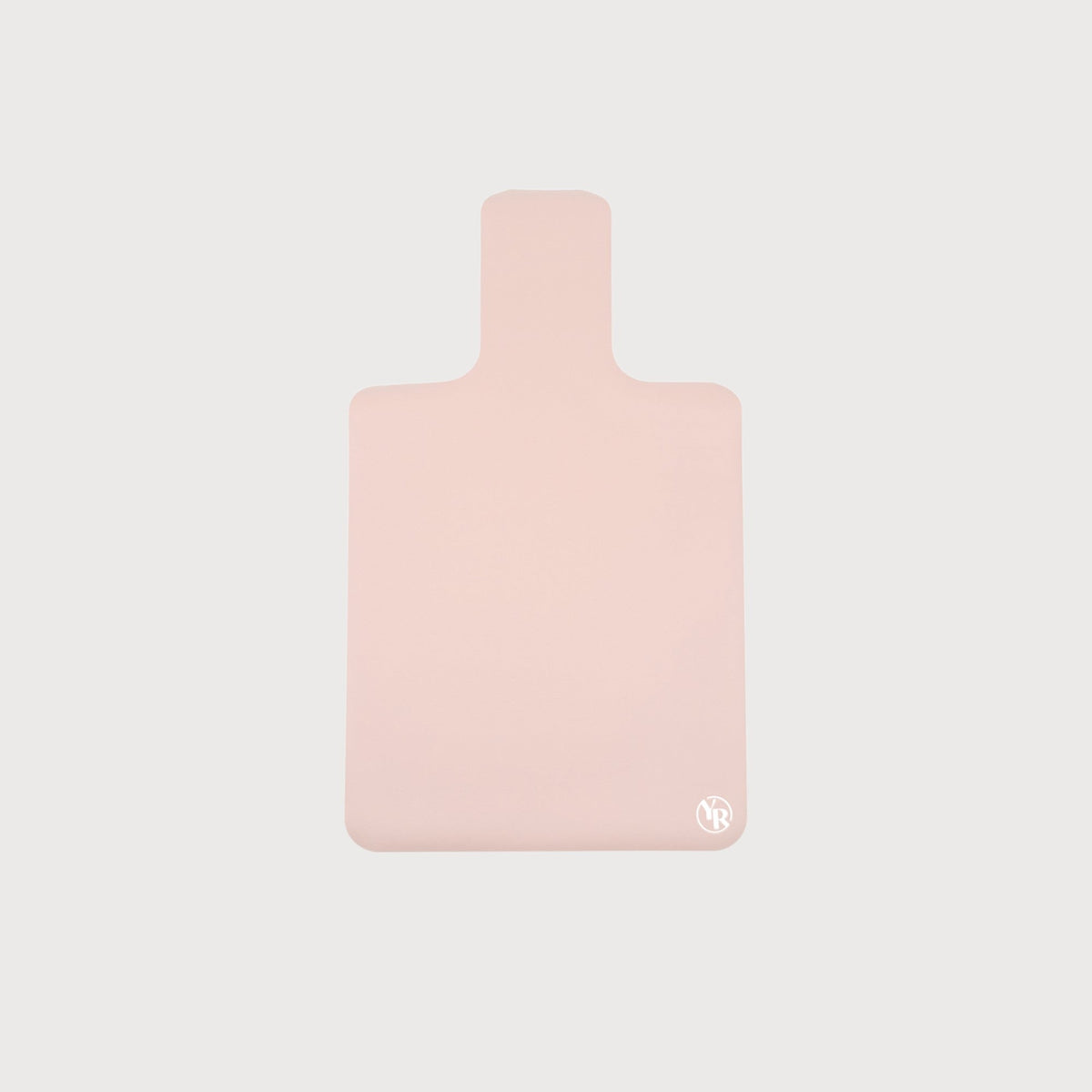 Blush Pink Microfibre Reformer Mat - Flat Lay | Your Reformer