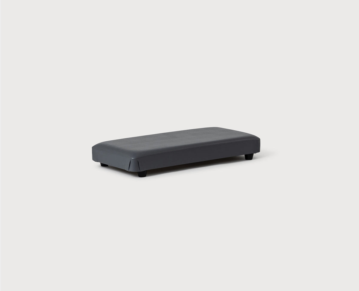 Cool Grey Studio Bed Platform Extender - Side View | Your Reformer
