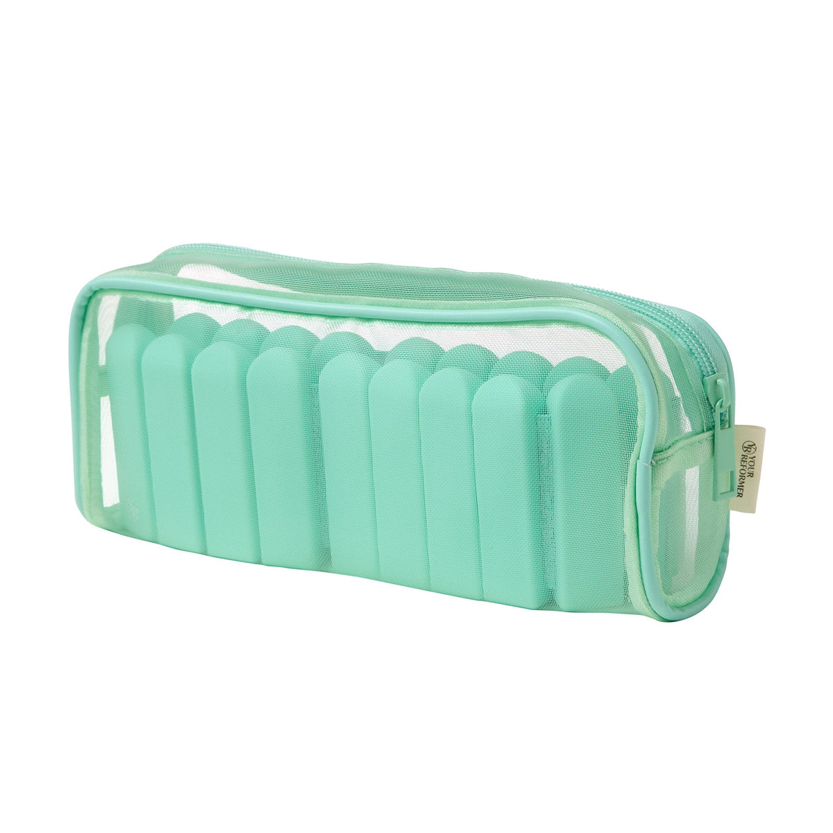 Seafoam Green Curved Weighted Bands - Storage Case | Your Reformer
