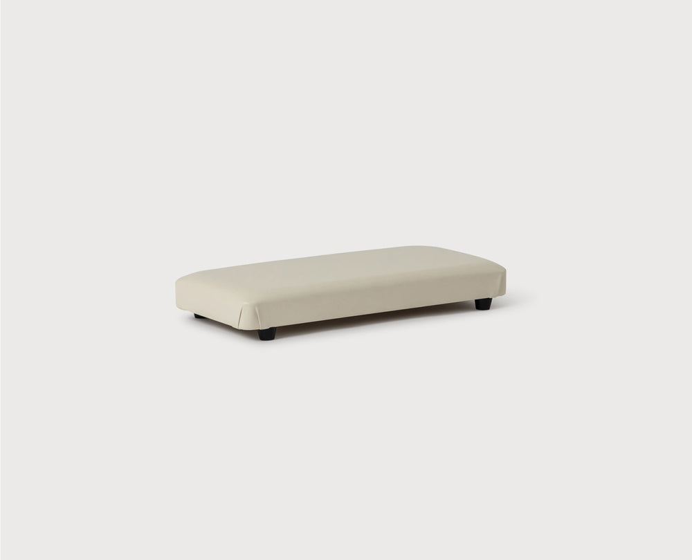 Ivory Studio Bed Platform Extender - Side View | Your Reformer