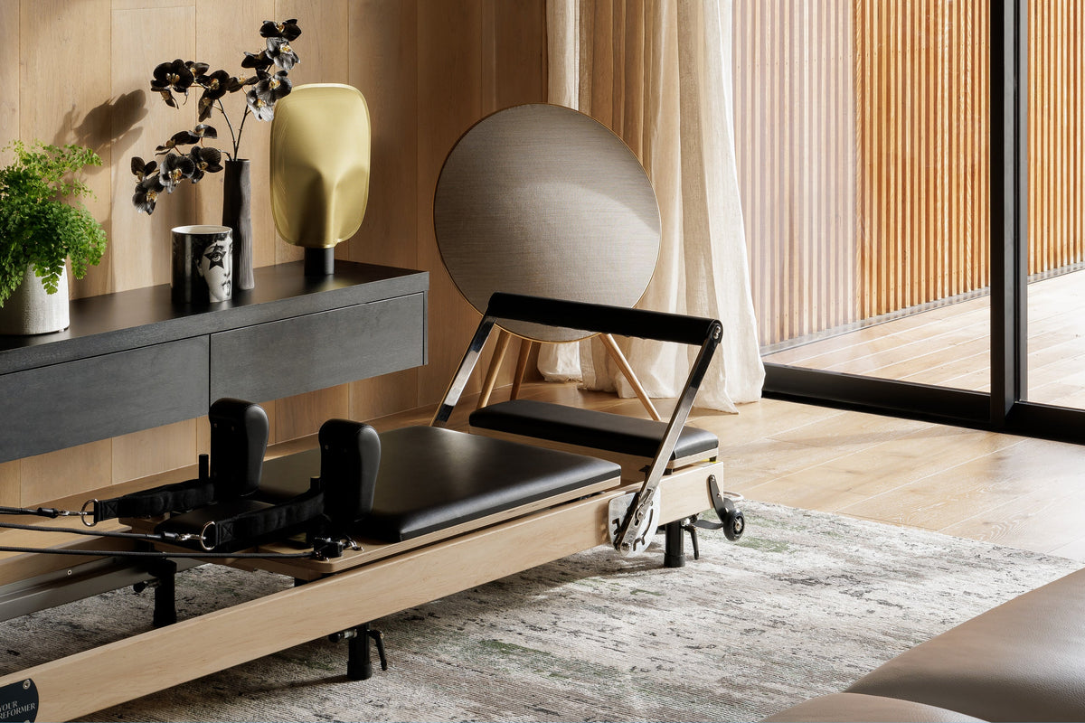 Black Upholstery YR Original Reformer - Modern Living Room | Your Reformer
