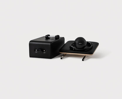 Black Pilates Rental Essentials Pack with Spine Corrector and Pilates Ball | Your Reformer