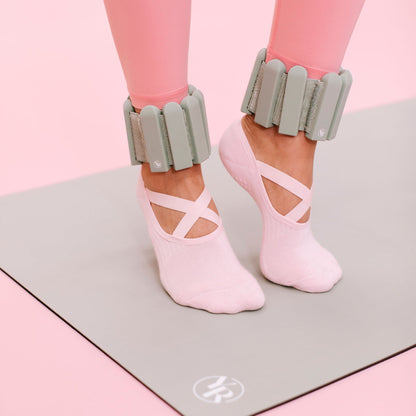Sage Curved Weighted Bands - Ankle Styling | Your Reformer